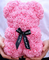 Small Pink Rose Bear - Flor De Lux